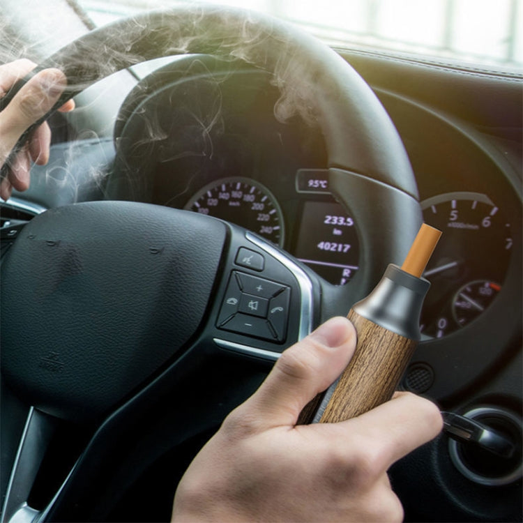 KURKE Anti-Smoke Ash Falling Cigarette Cover Car Ashtray