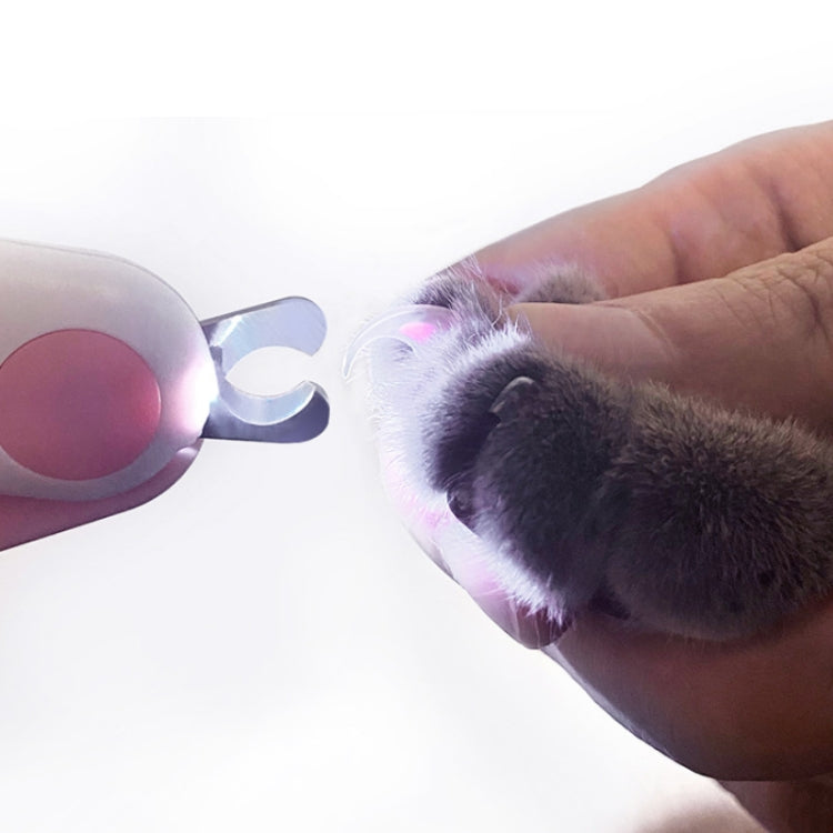 Pet Nail Clippers With LED Blood Line Light
