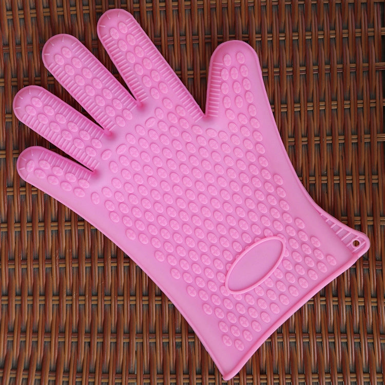 2 PCS Silicone Insulation Baking Oven Microwave Dish Clip Gloves