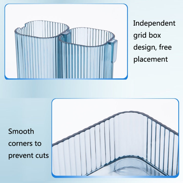 4071 Desktop Jewelry Lipstick Makeup Brush Storage Box