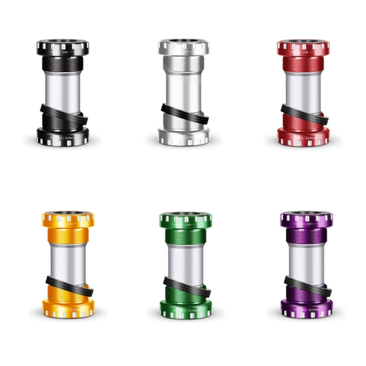 WEST BIKING Mountain Road Bike Screw-In Bearing Bottom Axle