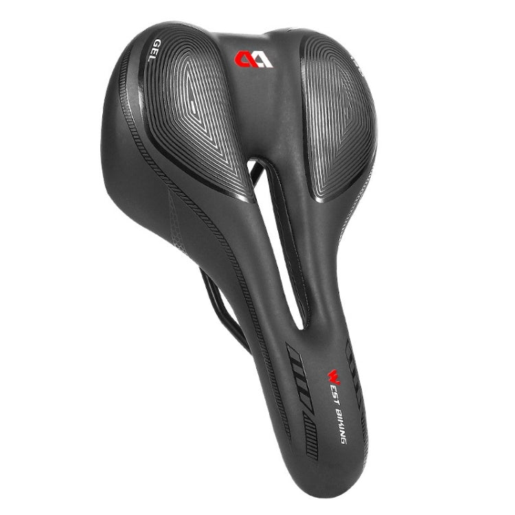 WEST BIKING Bicycle Riding Comfortable Silicone Saddle, Style: