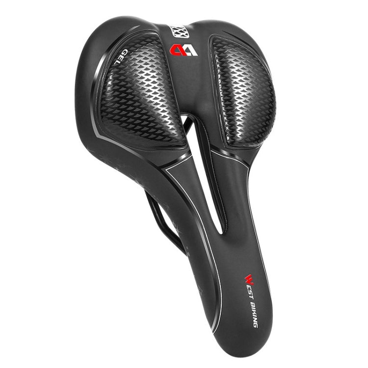 WEST BIKING Bicycle Riding Comfortable Silicone Saddle, Style: