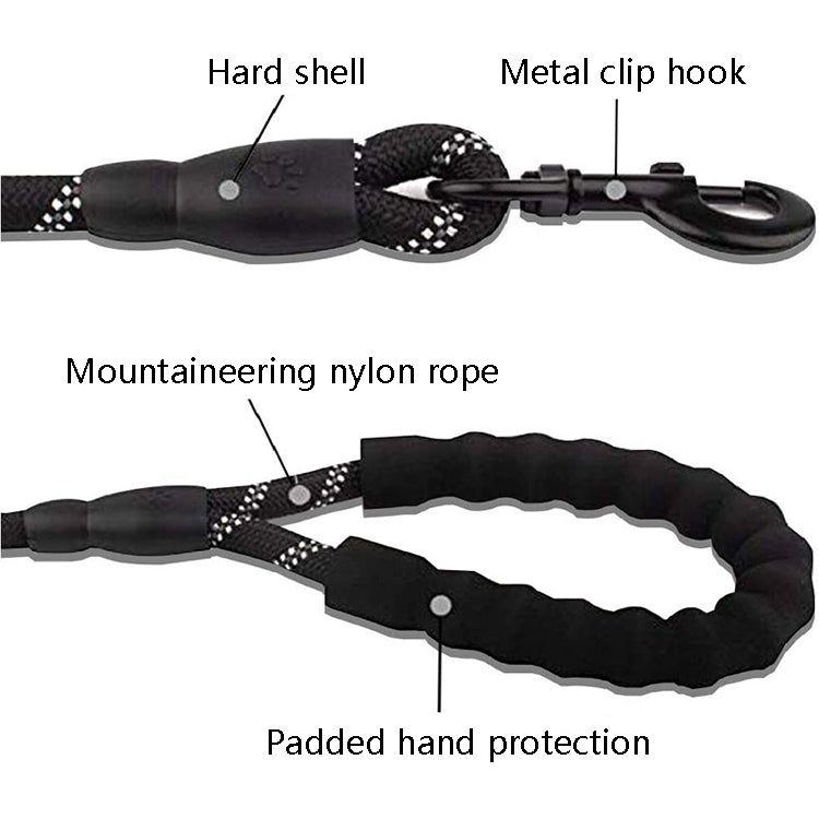 Pet Supplies Reflective Dog Pull Rope, Size: