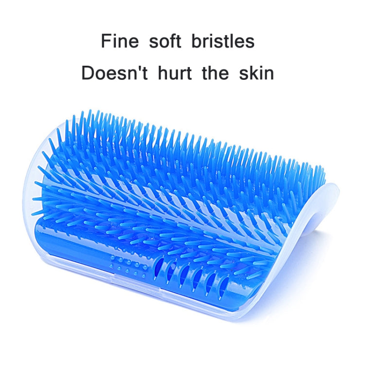 Pet Cat Corner Rub Hair Massage Brush
