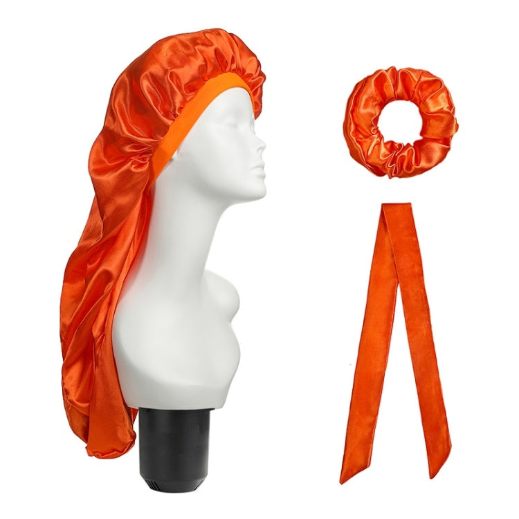 3 PCS/Set Hair Care Long Cap + Turban + Hair Ring