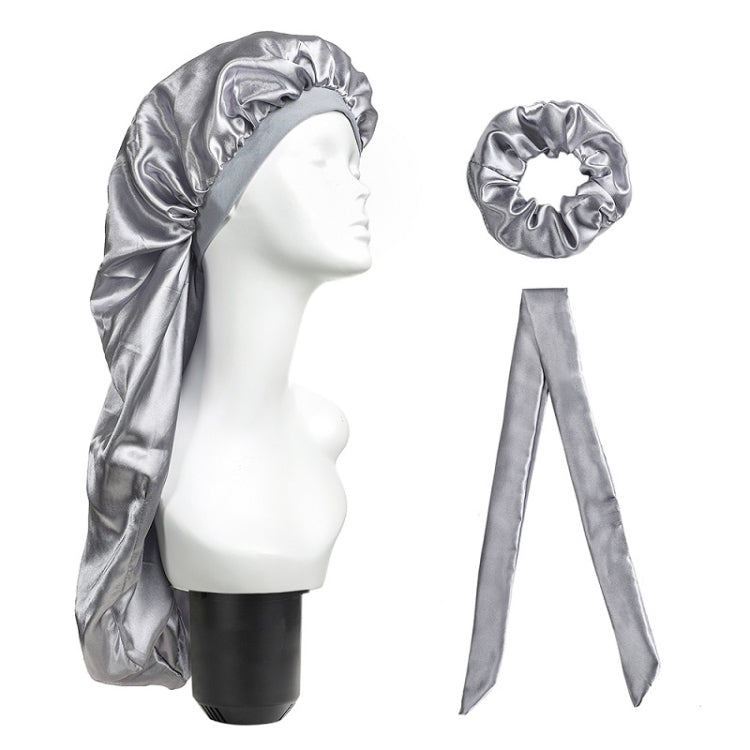 3 PCS/Set Hair Care Long Cap + Turban + Hair Ring