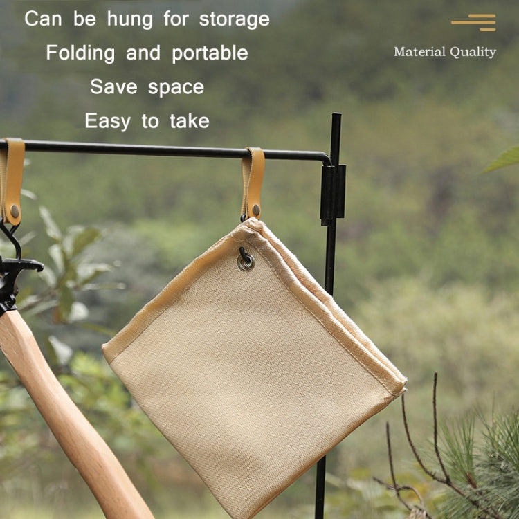 Outdoor Camping Fiberglass Heat Insulation Pad Fireproof Cloth, Size: