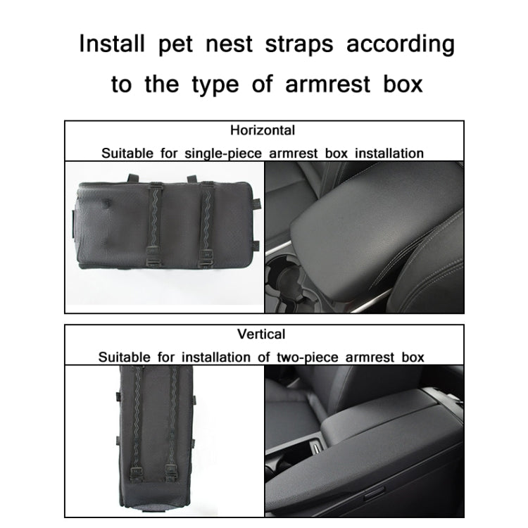 Car Central Control Seat Pet Portable Bed Pad