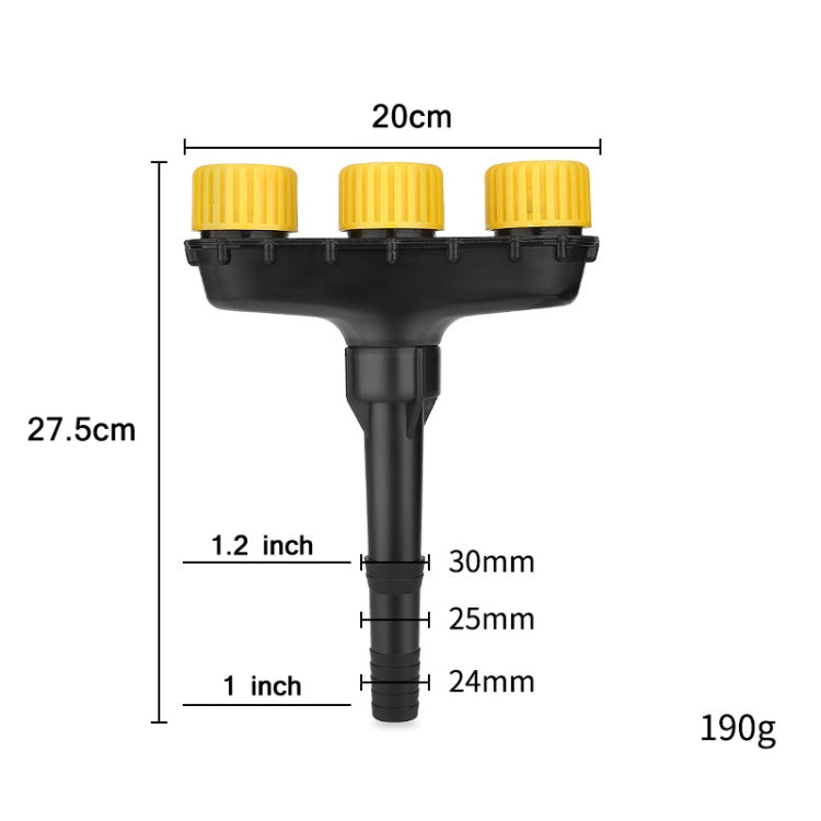 DKSSQ Gardening Multi-Head Watering Sprinkler Nozzle, Specification: