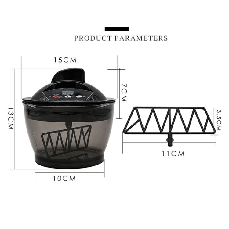 Electric Hair Cream Automatic Mixer Mixing Bowl,CN Plug