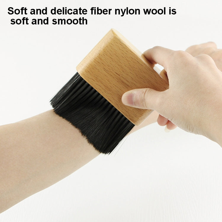 Flat Shredded Hair Brush Haircut And Neck Cleaning Brush