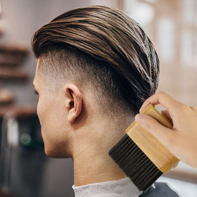 Flat Shredded Hair Brush Haircut And Neck Cleaning Brush