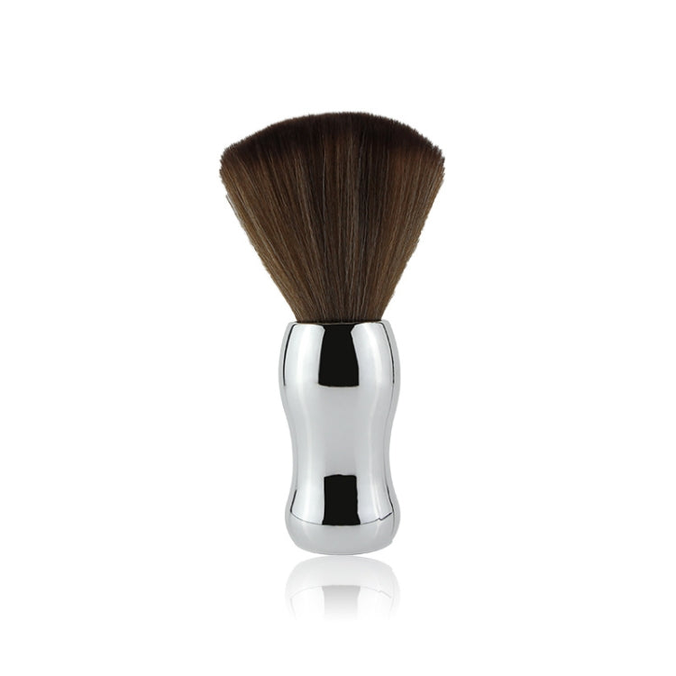 Electroplating Broken Hair Brush Haircut Neck Cleaning Brush