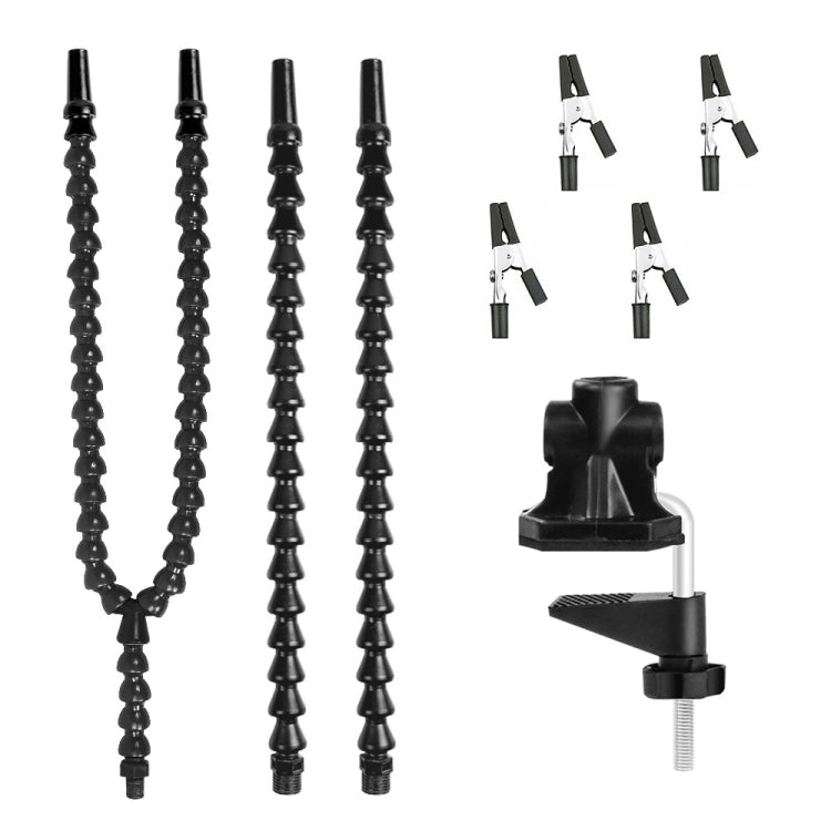 Y4BK-XS Universal Arm Clip-On Base Four-Claw Soldering Station