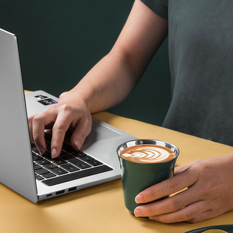 304 Stainless Steel Coffee Capsule Cup Double Insulation Coffee Cup, Style: