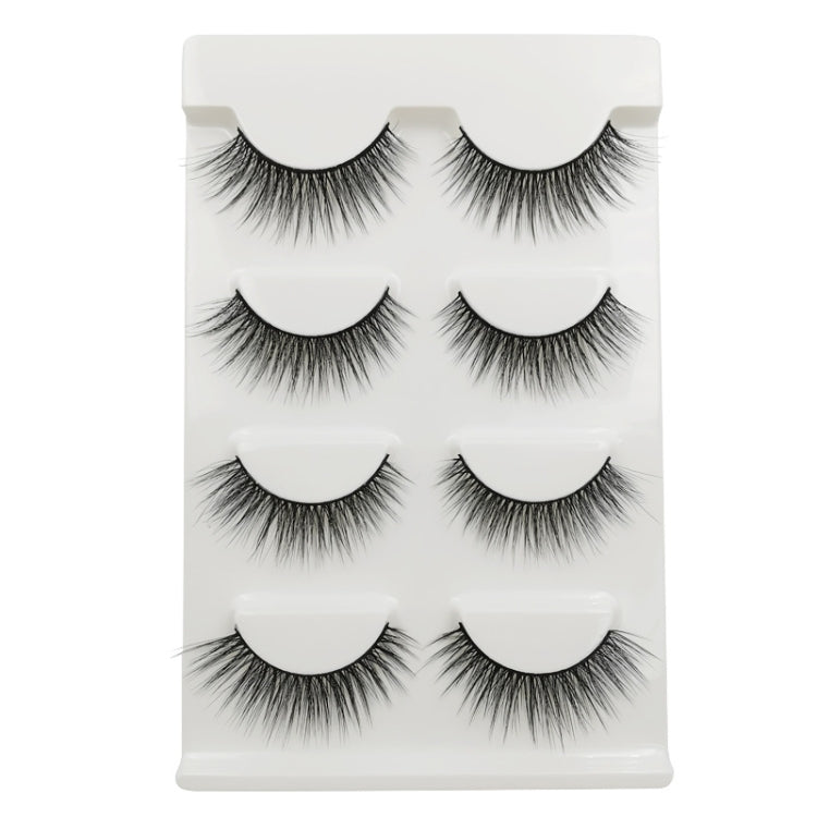 SHIDISHANGPIN 3D Mink False Eyelashes Naturally Thick Eyelashes