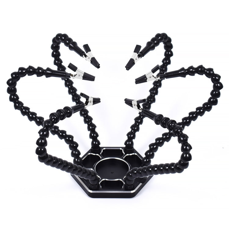 Six-Claw Alligator Clip Fixing Welding Station