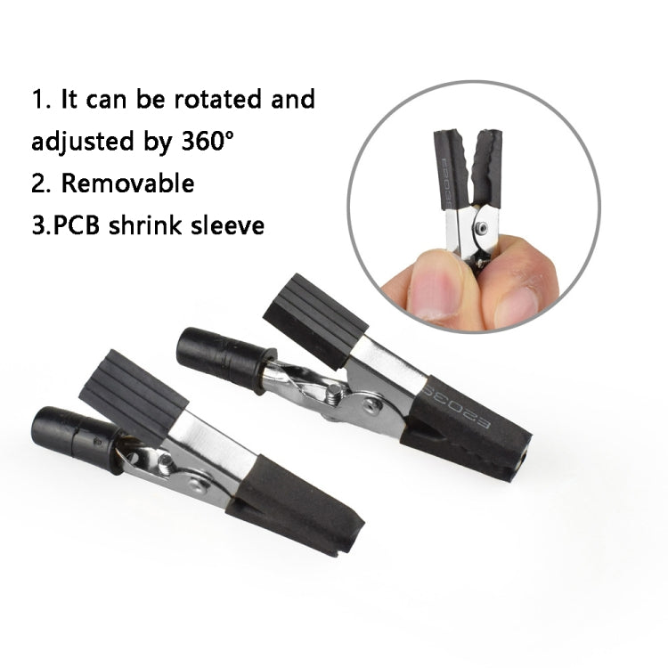 LED Lamp Magnifying Glass 360-Degree Adjustable Welding Table