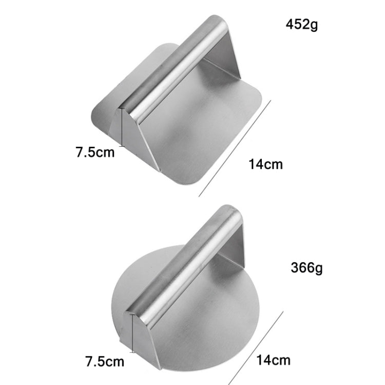 304 Stainless Steel Hamburger Manual Meat Press