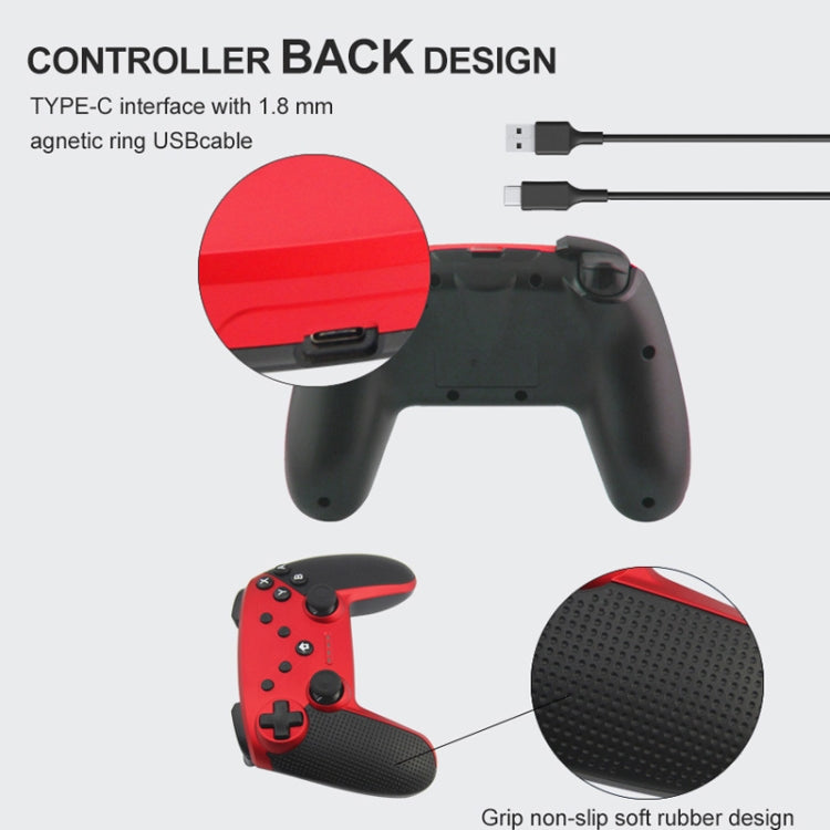 HS-SW520 3 In 1 Gamepad For Switch / PC / Android