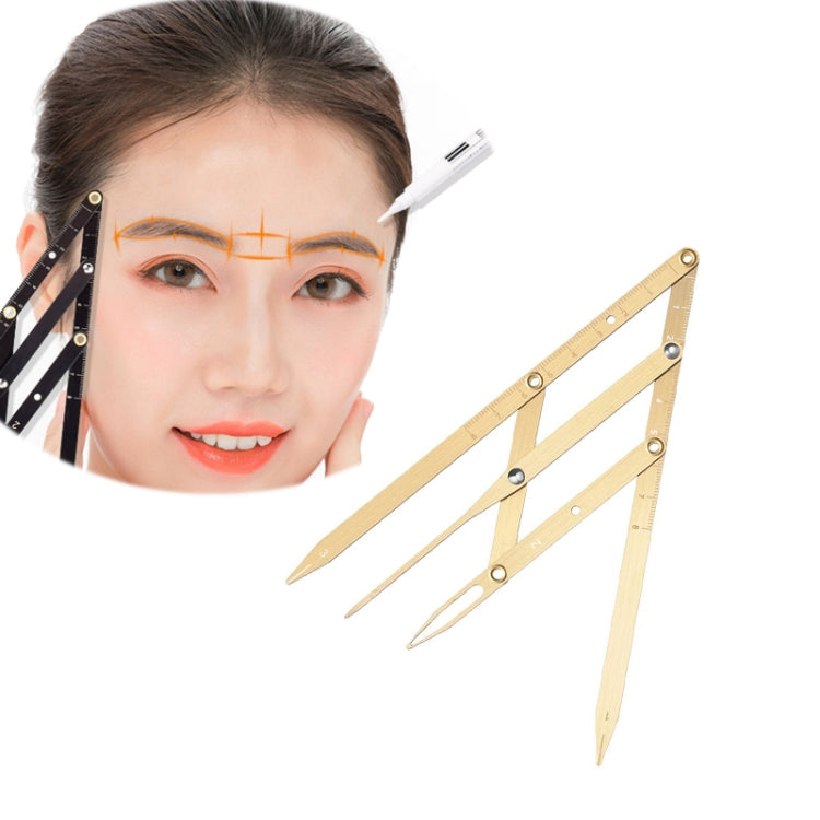 Eyebrow Ruler Three-point Positioning Balance Eyebrow Card