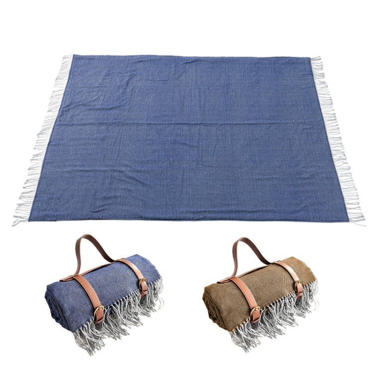 FWP Waterproof Thick Tassel Picnic Mat, Size: 200x150cm
