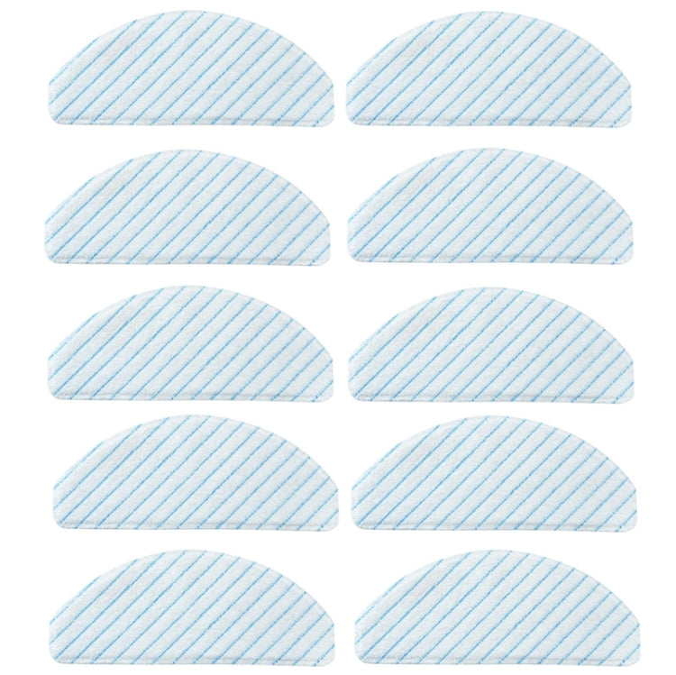 10 PCS Rag Mop Cloths For Ecovacs Deebot T8 Series