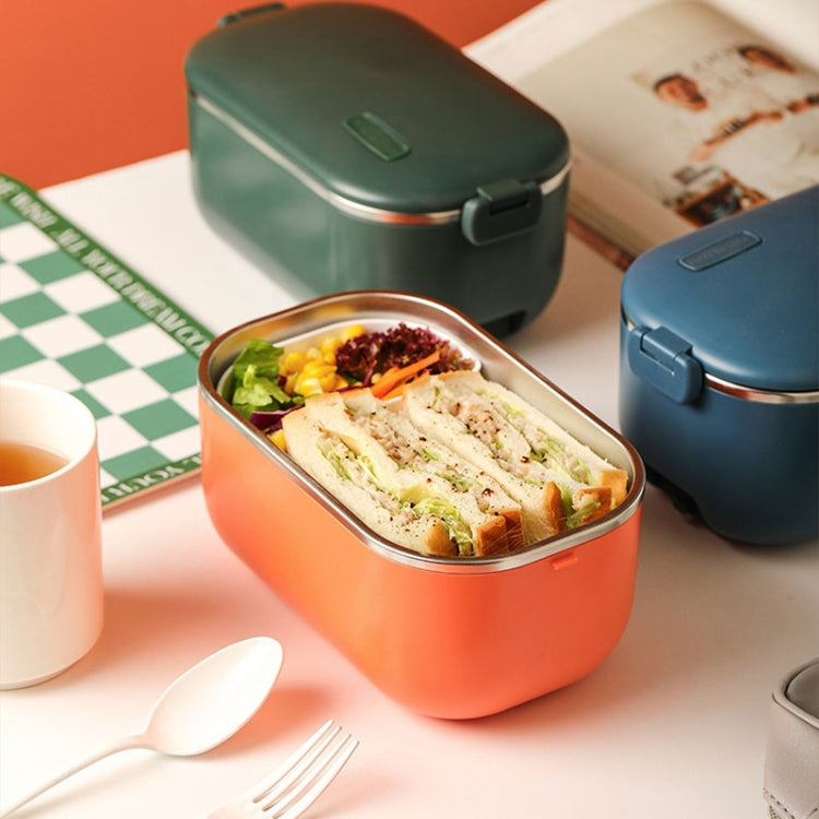 48W 1L  304 Stainless Steel Heating Lunch Box Can Be Plugged In