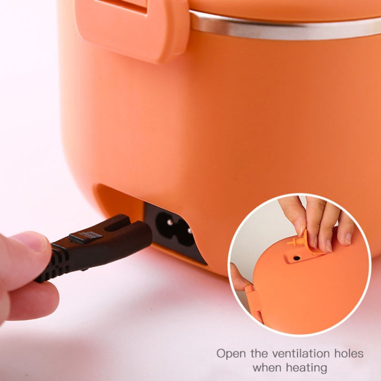 48W 1L  304 Stainless Steel Heating Lunch Box Can Be Plugged In