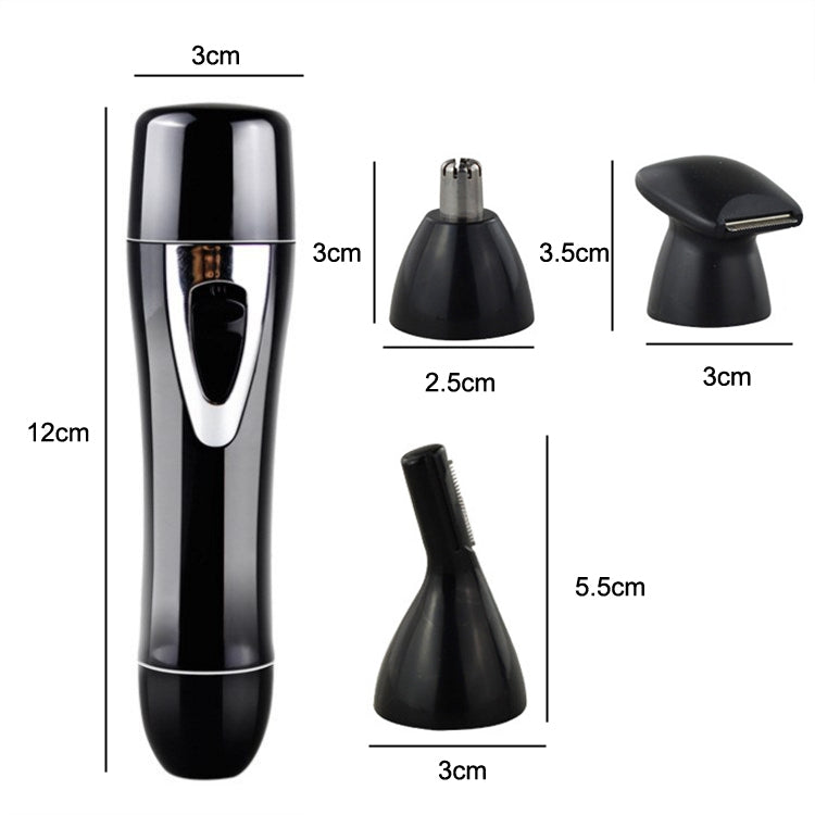 BZ-3563B 4 In 1 USB Shaver Nose Hair Trimmer