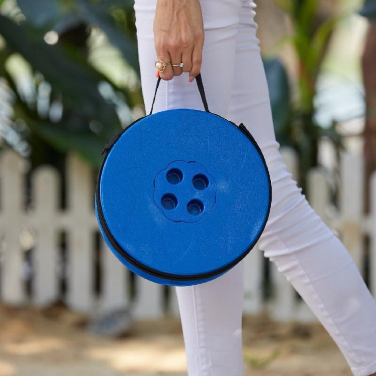 Outdoor Portable Lotus Heightened Folding Telescopic Stool