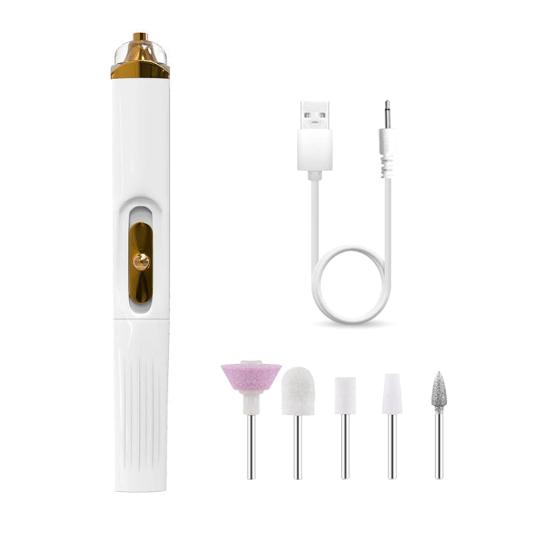 BZX5 5 In 1 USB Nail Polisher Peeling Manicure