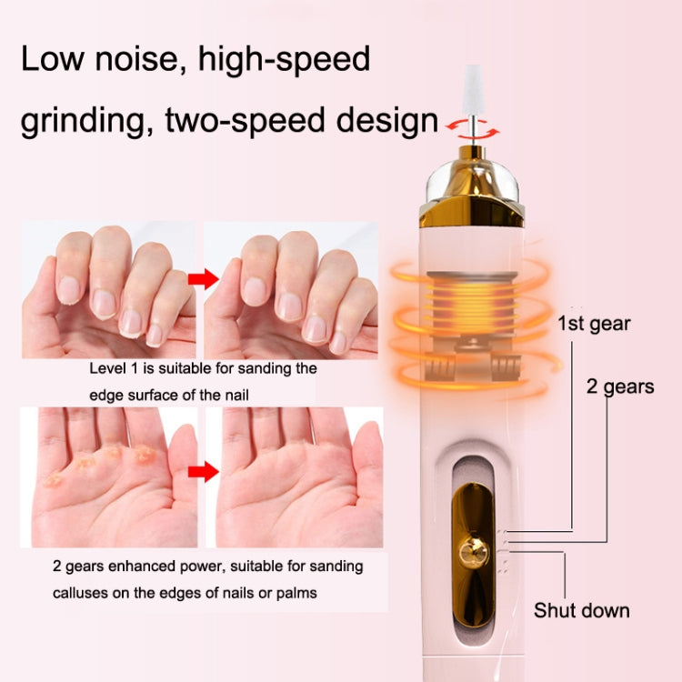 BZX5 5 In 1 USB Nail Polisher Peeling Manicure