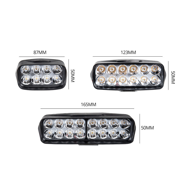 2 PCS MK-265 Motorcycle Character Shooting Light Auxiliary Day Running Light, Style: