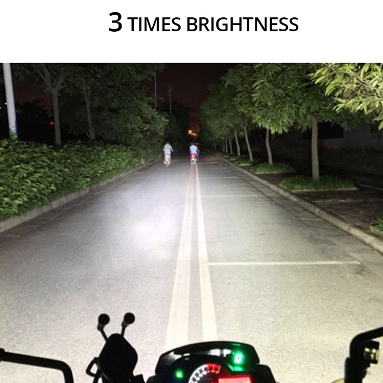 2 PCS MK-265 Motorcycle Character Shooting Light Auxiliary Day Running Light, Style:
