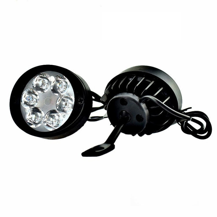 2 PCS MK-262 6 LEDs Motorcycle Fog Lamp