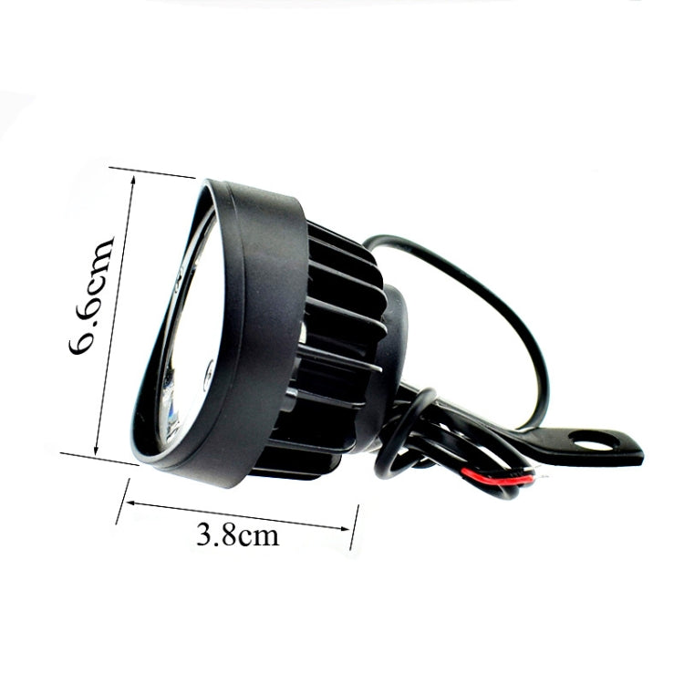 2 PCS MK-262 6 LEDs Motorcycle Fog Lamp