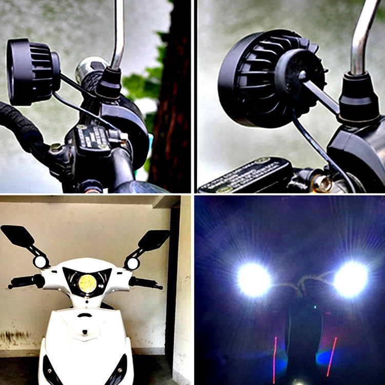 2 PCS MK-262 6 LEDs Motorcycle Fog Lamp