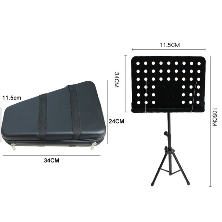 JZ-35 16-Tone Double Row Carillon Orff Percussion Instrument