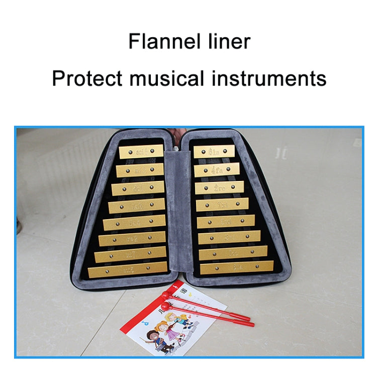 JZ-35 16-Tone Double Row Carillon Orff Percussion Instrument