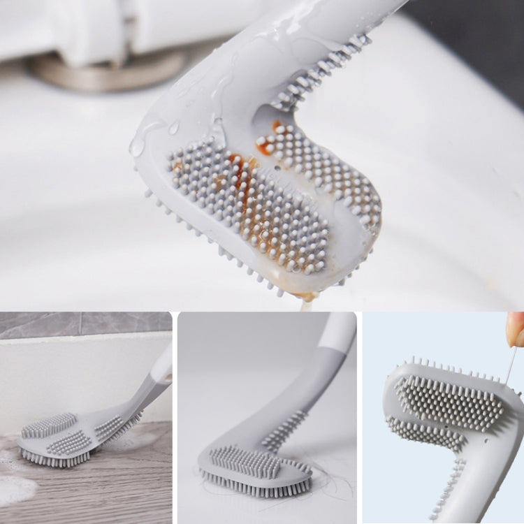 Golf Toilet Brush With Self-Opening And Closing Water-Proof Base