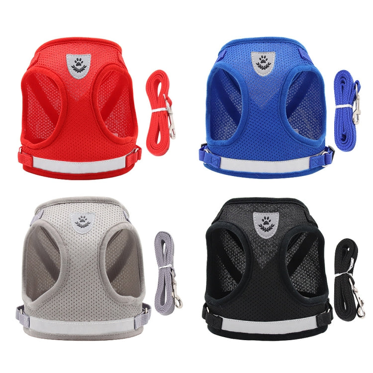 BL-844 Pet Chest Straps Reflective Breathable Dog Rope, Size: