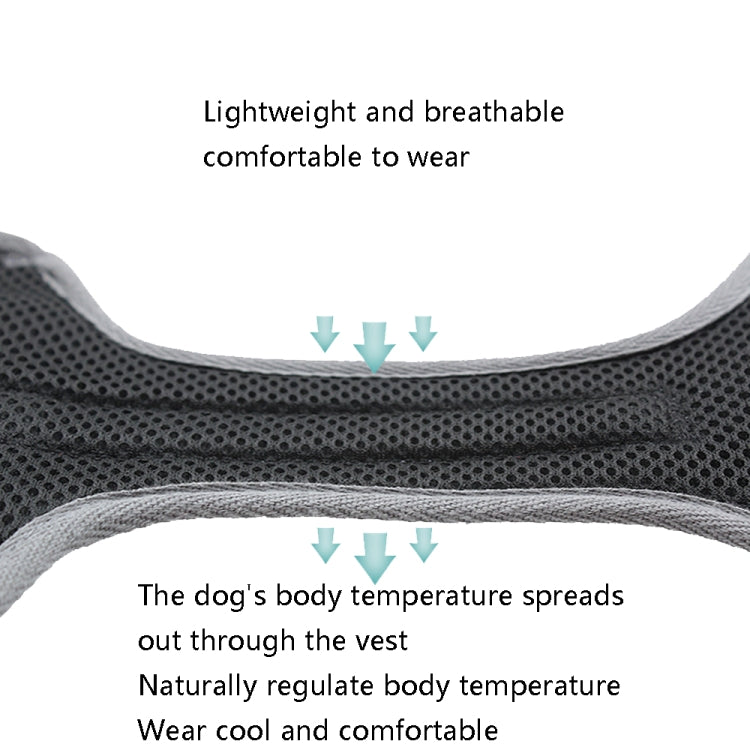 BL-852 Pet Traction Rope Mesh Breathable Dog Chest Straps