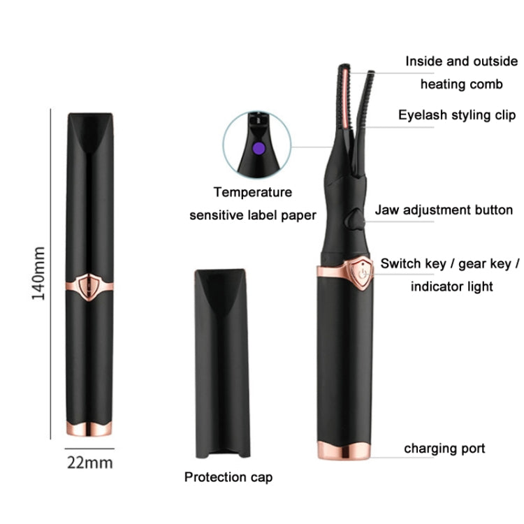 Long-Lasting Styling Smart Electric Eyelash Curler