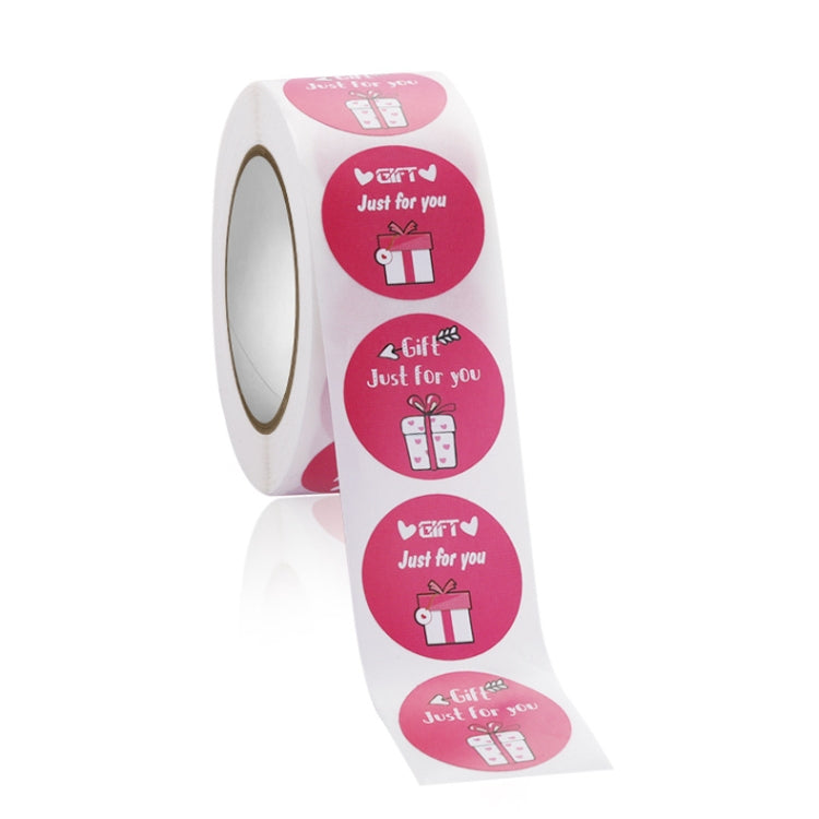 GIFT Just For You Round Sticker Seal Sticker