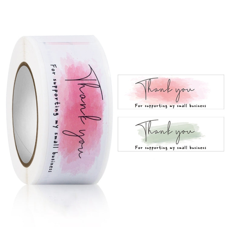 Rectangle Thank you for Your Order Sticker Seal Label