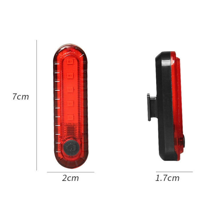 Bicycle Charging Waterproof Warning Light