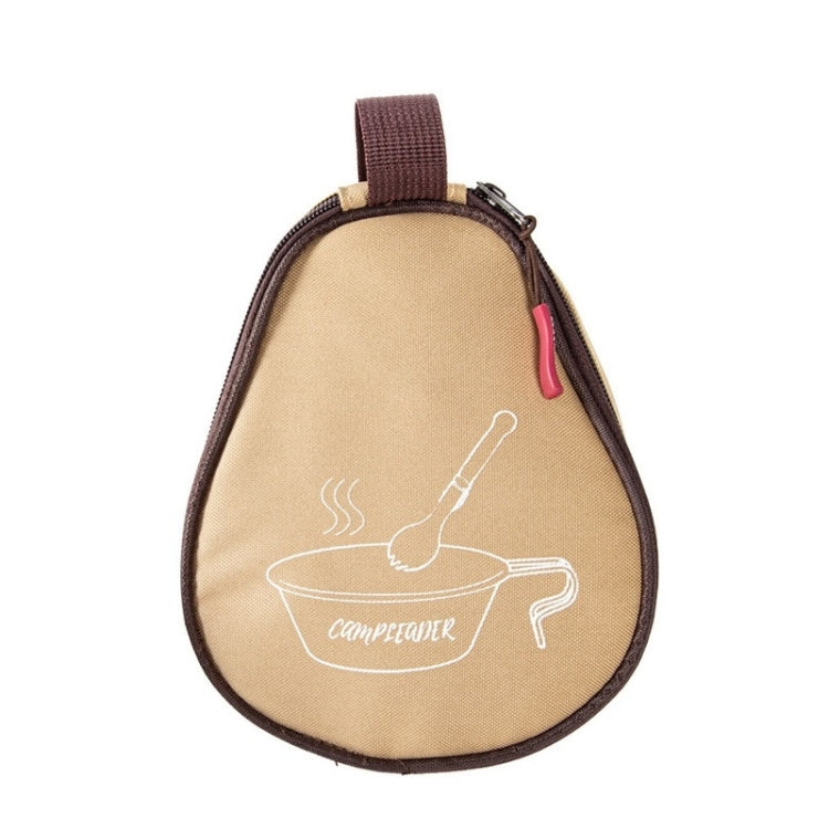 CAMPSOR Outdoor Camping Barbecue Tableware Storage Bag