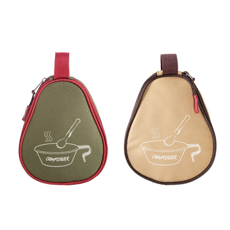 CAMPSOR Outdoor Camping Barbecue Tableware Storage Bag